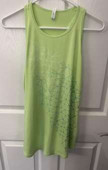 Size Medium Lime Green Racerback Shirt