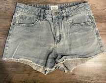 RVCA Light Wash Denim Shorts - Size 26 - EUC!