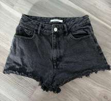 High-rise Jean Shorts