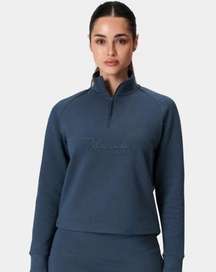 Navy Range Zip Sweater