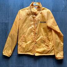 Vans yellow windbreaker/raincoat size M