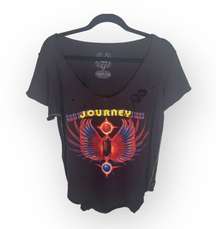 new Trunk LTD ᴥ︎ Journey Greatest Hits Destroyed Concert Tee ᴥ︎ Vintage Black S