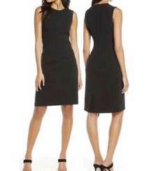 Harper  Rose Black  Work Wear Career Sheath Dress Size 4