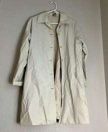 Eileen fisher Italian fabric trench coat Sz S