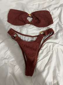 Maroon Bikini 