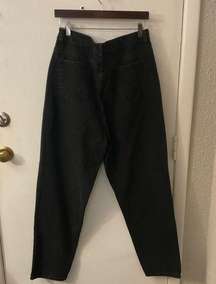 PrettyLittleThing Black Mom Jean Size 12