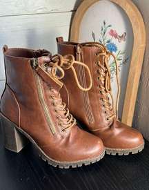 Brown Leather Boots