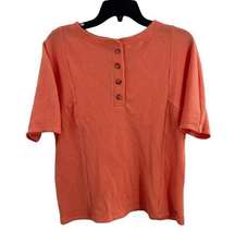 n:PHILANTHROPY Nicolet Tee Coral Small New