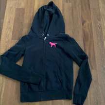 Victoria’s Secret pink zip up hoodie