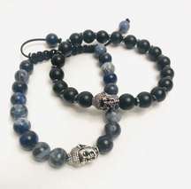 Onyx, Sodalite Stretch & Adjustable Bracelets