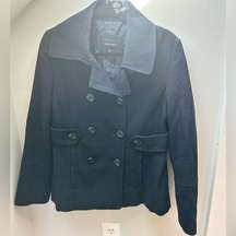 Navy Blue Pea Coat