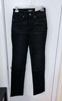 NYDJ JEANS MARILYN STRAIGHT LIFTXTUCK TECHNOLOGY DARK JEANS SIZE 00 NEW P1-155