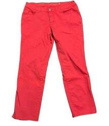 Faded Glory Women’s Vibrant Red Jeans - Size: 18