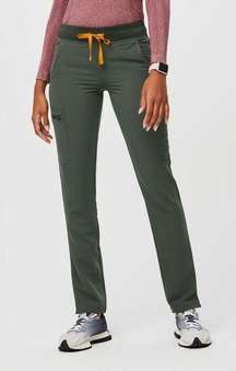 Yola Skinny Scrub Pants 1.0 XSP Moss