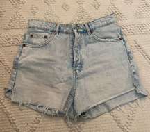 High Waisted Denim Shorts