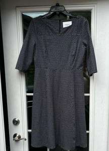EUC Black Polka Dot Women’s Dress Size 10