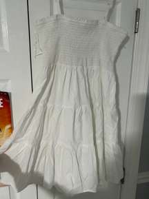 Flowy White Dress