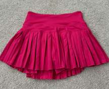 Hot Pink  Pleated Tennis Skirt- BRAND NEW XS