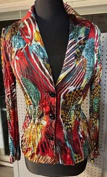 Colourful blouse/blazer possible by Alberto Makali