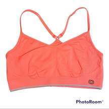 The Balance Collection Coral Racerback Sports Bra Size Small