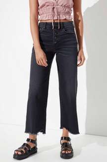 Outfitters Wide Leg Black Jeans