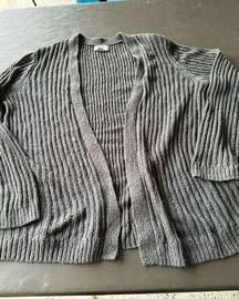 Old Navy ribbed cardigan sweater large