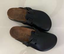 Leather Clogs