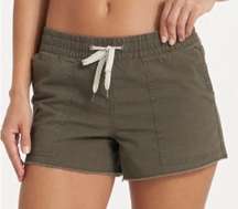 Vuori Vintage Ripstop High Rise Shorts: Dark Oregano