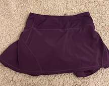 Purple Tennis Skirt