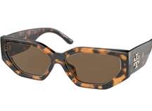 kira geometric sunglasses TY 9070 U 151973 Dark Tortoise