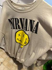 Nirvana Band Graphics Sweatshirt