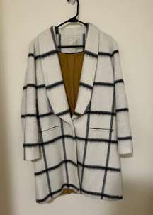 Elevenses Checkered Coat