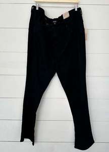 NYDJ Women’s Black 26W Marilyn Straight Jeans Uplift New NWT