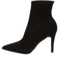 MIA Women’s Mckinley Bootie dize 7 M black dressy boots heel formal shoes pointy