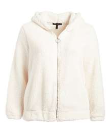 Cream Zip Up