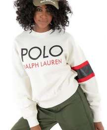 Polo Ralph Lauren Crewneck Sweatshirt White