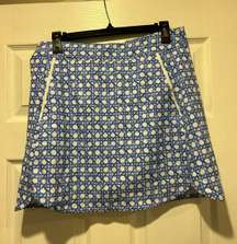 Women’s  Blue And White Skort