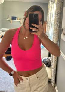 Urban Pink Halter Crop Top