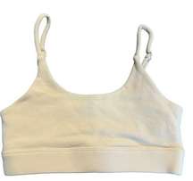 ZYIA | Yellow/Cream Adjustable Relaxation Bra | Size XS