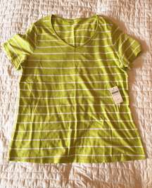 Dockside Stripes Tee Size Large