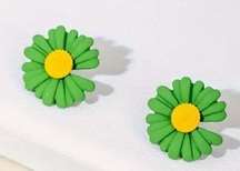 Cute Fresh Daisy Flower Earrings