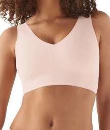 True & Co True Body V-Neck Bralette XS Peony Pink