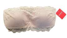 SPANX Undie-Tectable Strapless Bandeau Lace Bra Vintage Rose Color Size Small