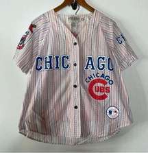 Vintage Rare Esleep Boxer Chicago Cubs Pajama Set Size Medium