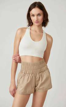 NWT  The Way Home Clay Tan High Rise Shorts