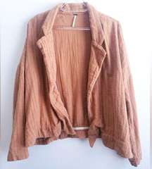 Free people Textured Blazer