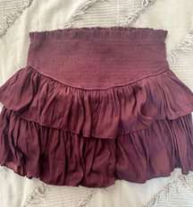 tiered skirt