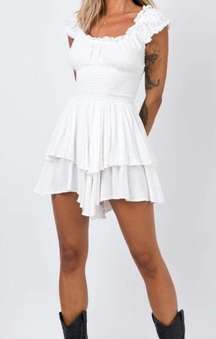 The Love Galore Romper White