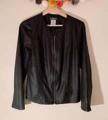 Kim & Co Faux Leather Jacket size XS