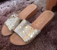 Cowhide Sandals